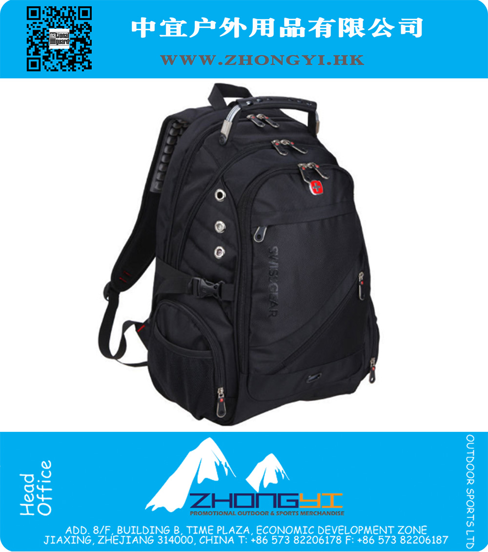 15.6" Laptop Business Backpack Outdoor Hiking Travel Bag Swiss Gear  School Bag