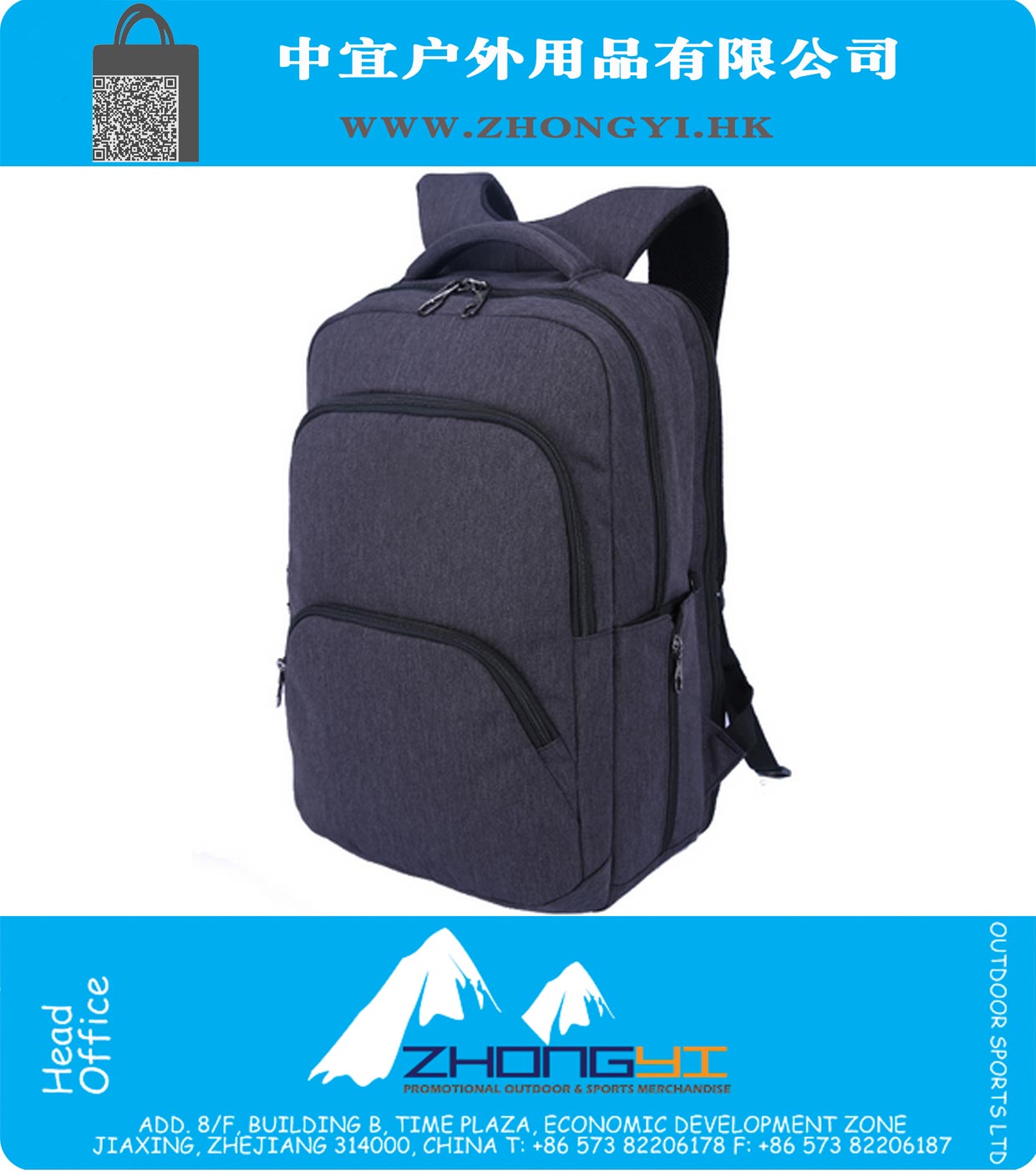 Waterproof Large Capacity 17 Inch Laptop Man Backpack Tactical