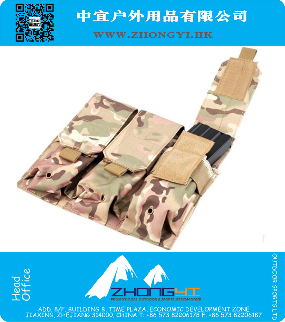 Army Military Tactical Cartridge Clip Bag Pistol Magazine Pouch Outdoor Trigle Magazine Mag Pouch