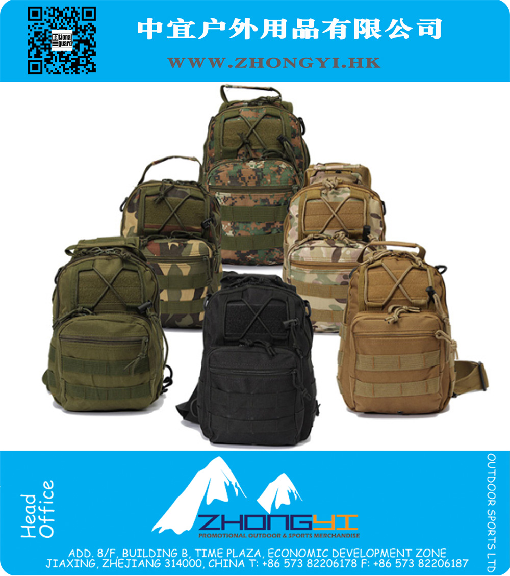 Dauerhafter breathable Ineinander greifen-dauerhafter Nylon justierbarer Sport im Freien kampierende wandernde Umhängetasche Militärischer taktischer Reise-Rucksack