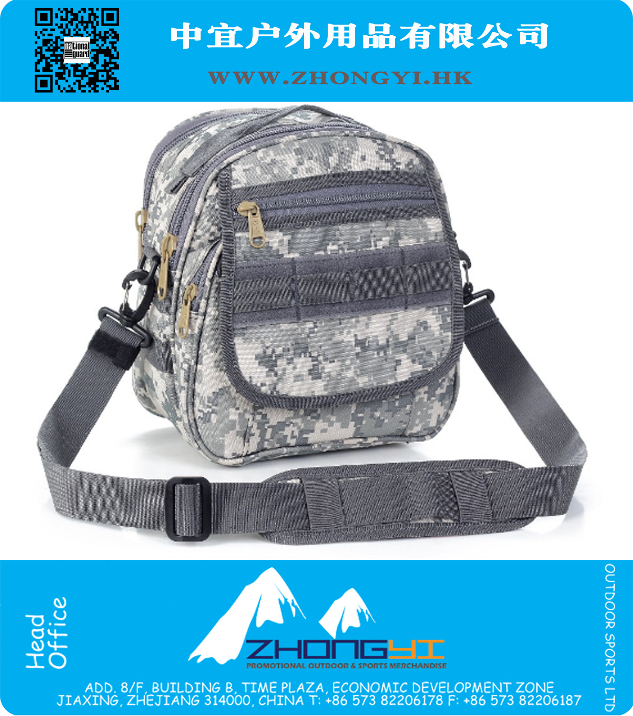 High Quality MOLLE Bike Bag Outdoor travel Molle Gear Bag Tactical Military Army Phone Bag Small Shoulder tactical pouch Bag