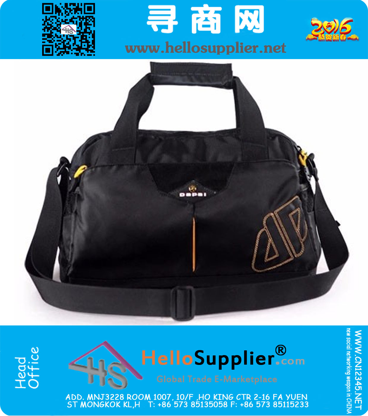 Hommes Gym Sacs de Formation Forfait PVC Bagages Voyage Sport Sac de Sac à Main pour Hommes Imperméable Solide Voyage Duffel