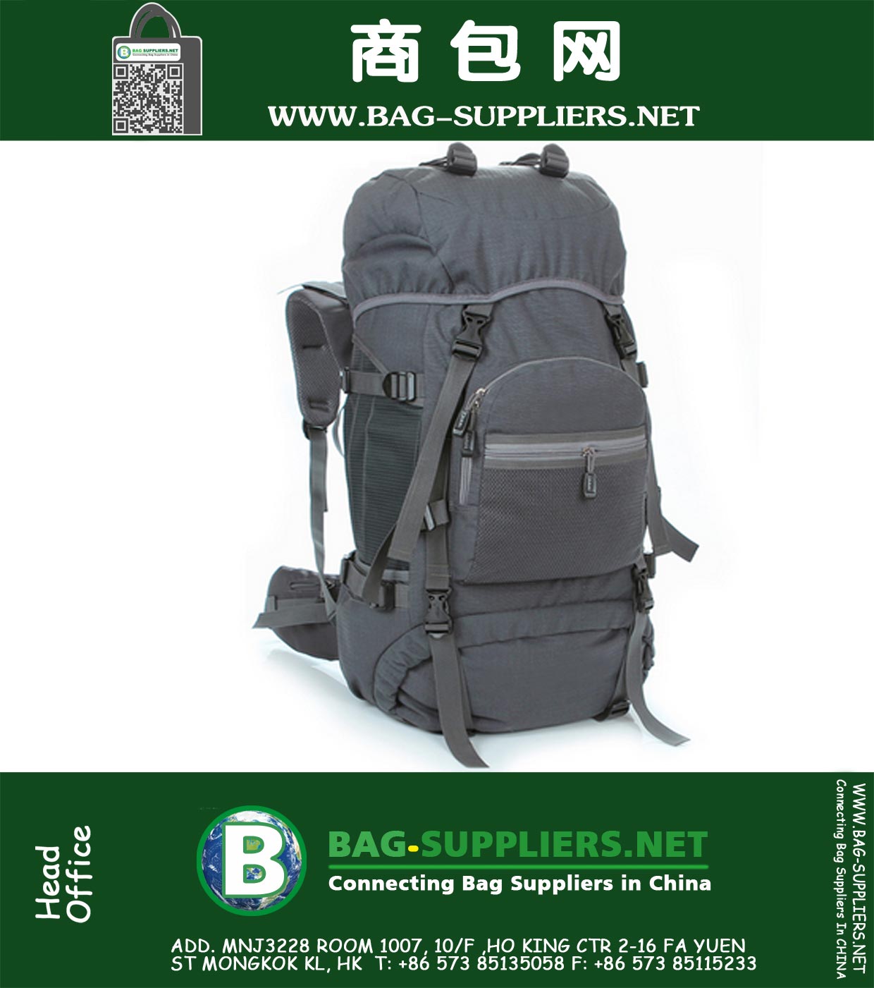 Militaire tactique sac à dos randonnée camping sac à dos sac à bandoulière sac à dos de randonnée pour hommes dos Pack Mochila Feminina 75L