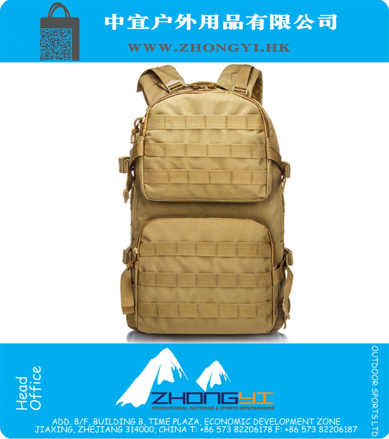 Mochila tático militar mochila mochila esportiva Ourdoor mochila vintage mochila camuflagem camuflagem camponesa