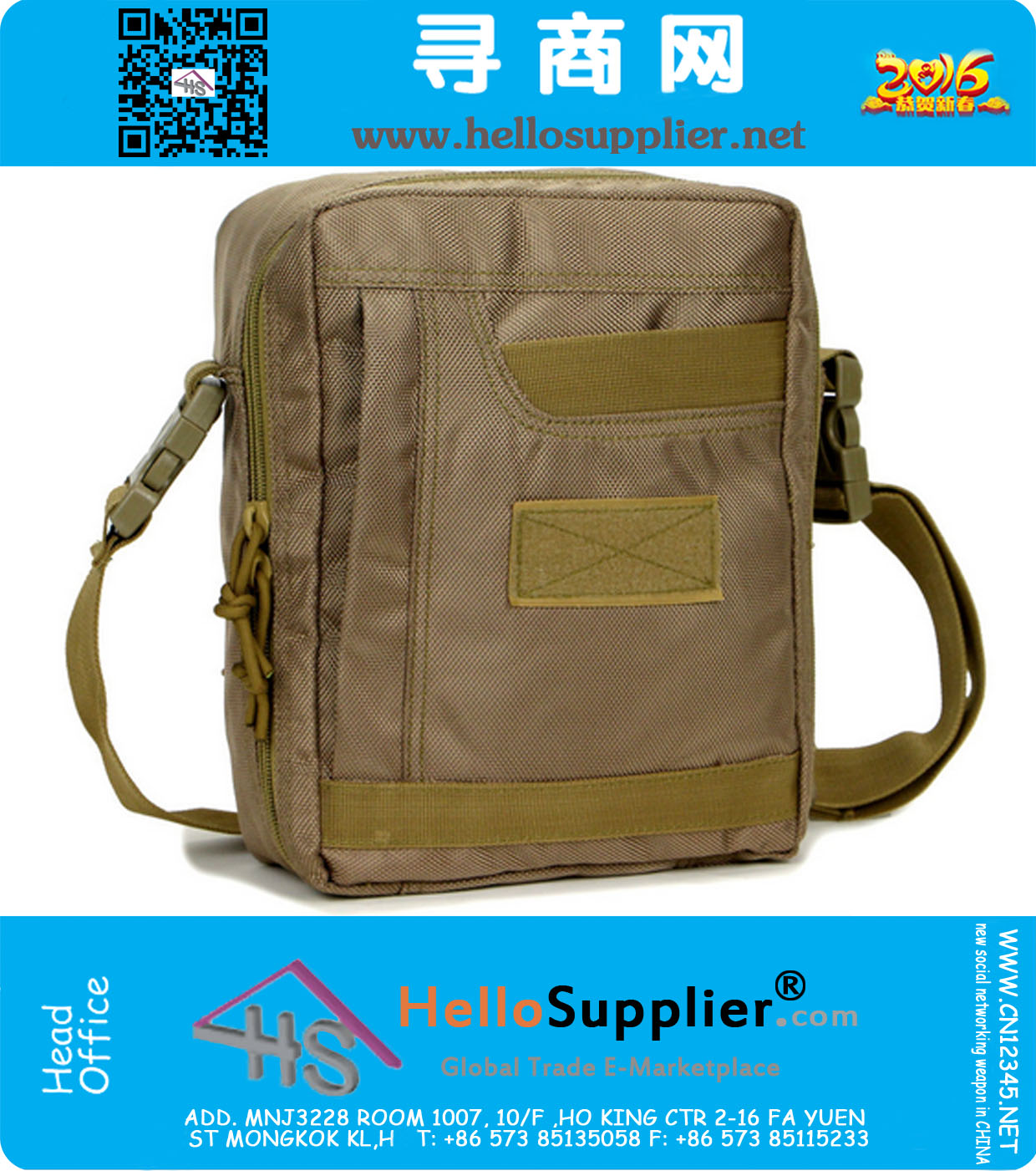 Militaire tactische reizen Wandelen camping Sport School laptop Amry Schoudertas Tas Aktetas tas