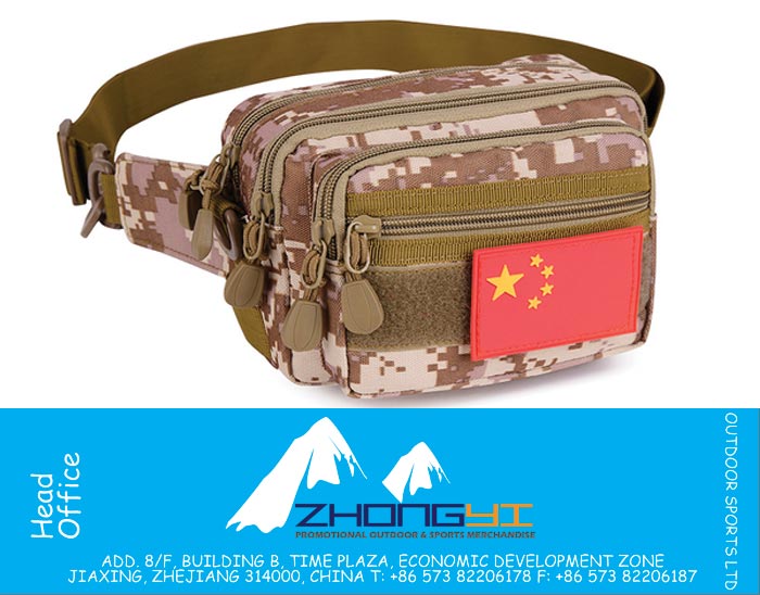 Multifonctions Tactique Militaire Hommes Sport Messenger Taille Pack Étanche En Plein Air Téléphone Poche Femmes Sport Sac À Bandoulière
