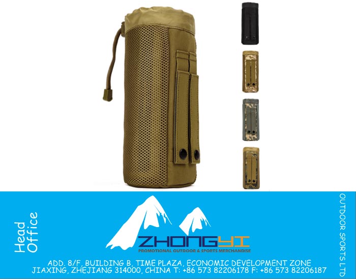 Sac tactique extérieur de poche de cordon de support de poche de système de MOLLE, équipement en nylon durable d'armée