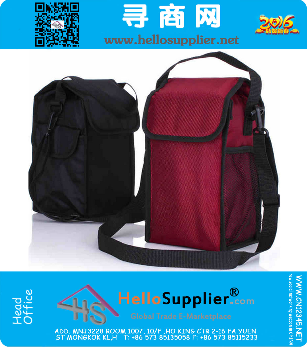 Tragbare Kühltaschen Camping Outdoor Notwendigkeit Wein Picknick Kit Thermische Isolierte Tote Mittagessen Kühle Lunchbox Handtasche