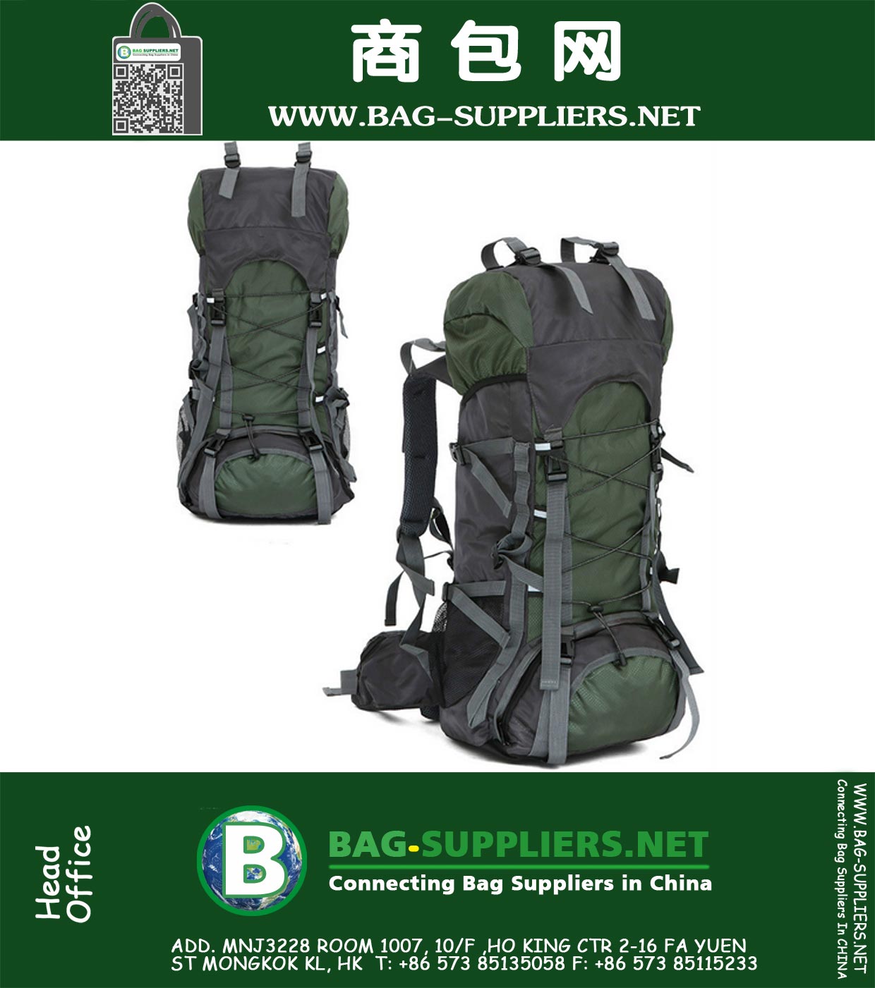 Bolsos deportivos Oferta especial Mochila de marco interno unisex 2016 Nueva mochila de viaje deportivo al aire libre