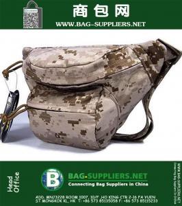 Paquete de la cintura táctica 1000D Cordura impermeable de nylon EDC - deporte al aire libre Waistpacks cintura militar cinturón de la bolsa