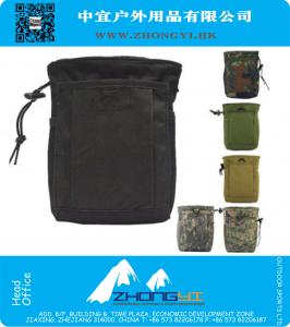1000D Gear Compact Outdoor Военный Airsoft Molle Tactical Magazine DUMP Drop Pouch с поясом Molle для охотничьей сумки