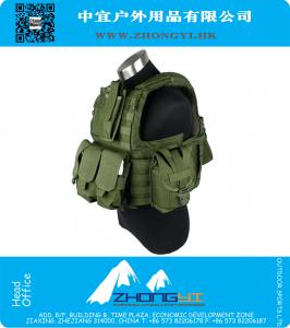 1000D Molle Force Recon CIR Vest Ver. Land 5 Pouches Military Tactical Vest