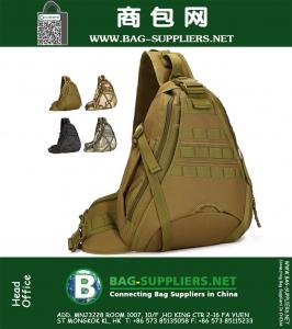 1000D Nylon Militaire Tactische Reizen Wandelen Waterfles Sling Dag Terug Pack Borst Schouder Tas