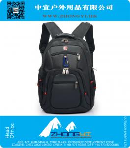 14 Zoll Schweizer Rucksack Laptop Taschen Computer Tasche Männer im Freien Reisen Rucksäcke