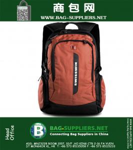 15,6-дюймовый ноутбук рюкзак деловые люди сумка швейцарский механизм путешествия военная сумка funda portatil 15,6 школьный рюкзак