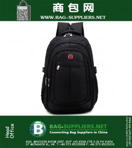 15 polegadas Laptop Men's Backpack Backpack de alta qualidade impermeável Army Tactical Backpacks Teenager Sport School Bag para negócios