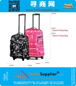 19 pollici borsa trolley portatile packsack pieghevole bagaglio trolley impermeabile camo uomini donne borsa da viaggio borse da scuola di grandi dimensioni