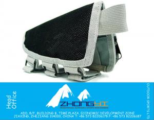 Tactische Militaire Pouch Holder w / Cheek Leather Pad magazine Molle tas voor jacht airsoft Rifle gun