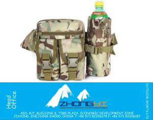 Outdoor Hiking Fermuar Dergisi Cep Su Şişesi Bel Çantası Askeri Su Geçirmez Advance Savunma Ultralight Aralığı Taktik Dişli