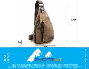 Fashion Vintage Men Messenger Bags Casual Outdoor Travel Hiking Sport Casual Chest Canvas Male Small Retro Military Shoulder Bag