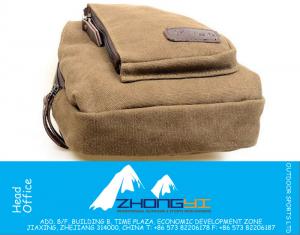 Fashion Vintage Men Messenger Bags Casual Outdoor Travel Hiking Sport Casual Chest Canvas Male Small Retro Military Shoulder Bag