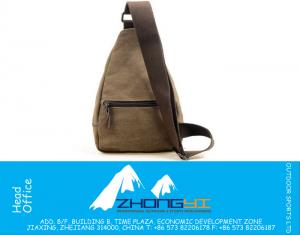 Fashion Vintage Men Messenger Bags Casual Outdoor Travel Hiking Sport Casual Chest Canvas Male Small Retro Military Shoulder Bag