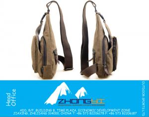 Fashion Vintage Men Messenger Bags Casual Outdoor Travel Hiking Sport Casual Chest Canvas Male Small Retro Military Shoulder Bag