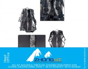 Camouflagemerk Hoge kwaliteit Heren Rugzak Waterdicht Nylon 35 L Rugzakken voor reizen Bergbeklimmen Dubbele schouder