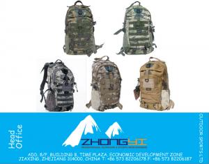 Camouflagemerk Hoge kwaliteit Heren Rugzak Waterdicht Nylon 35 L Rugzakken voor reizen Bergbeklimmen Dubbele schouder