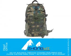 Camouflagemerk Hoge kwaliteit Heren Rugzak Waterdicht Nylon 35 L Rugzakken voor reizen Bergbeklimmen Dubbele schouder