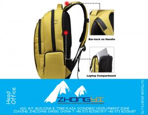 Hoogwaardige waterdichte nylon dames- en herenreisrugzak voor laptop en notebook