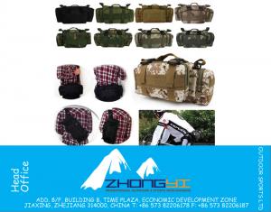 Camouflage Tas Heren Tas Militaire Stijl Plunjezak Buitensport Handtas Reistassen