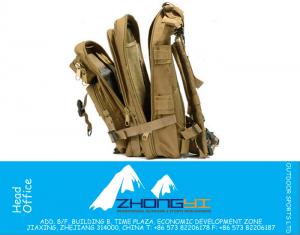 Nieuwe mode outdoor unisex rugzak leger militaire stijl acu cp camouflage tas avontuur tijd canva plunjezak reizen op bagage