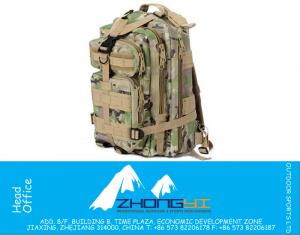 Nieuwe mode outdoor unisex rugzak leger militaire stijl acu cp camouflage tas avontuur tijd canva plunjezak reizen op bagage
