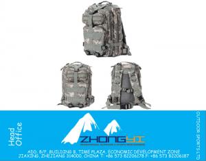 Nieuwe mode outdoor unisex rugzak leger militaire stijl acu cp camouflage tas avontuur tijd canva plunjezak reizen op bagage