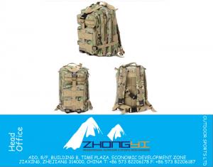 Nieuwe mode outdoor unisex rugzak leger militaire stijl acu cp camouflage tas avontuur tijd canva plunjezak reizen op bagage