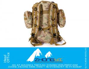 Nieuwste Nylon Mannen Militaire Tactische Molle Assault Militaire Outdoor Nylon Verstelbare Rugzakken Rugzak Camping Schoudertas