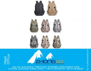 Nueva llegada para hombre mochilas mochila al aire libre bolsas de lona de alpinismo Fans militares Deportes bolsas de hombro