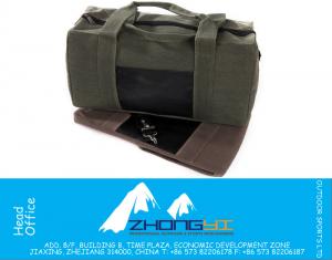 Vintage canvas linnen bagage tas grote capaciteit mannen reizen handtassen groothandel outdoor reizende schouder bagage tassen