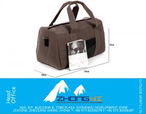 Vintage canvas linnen bagage tas grote capaciteit mannen reizen handtassen groothandel outdoor reizende schouder bagage tassen
