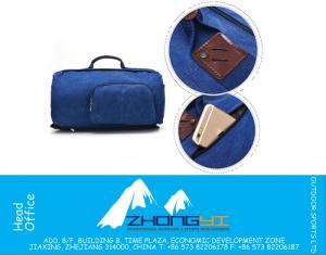 Vintage grote capaciteit Canvas reistassen Bagage sporttas Mannen militaire plunjezakken