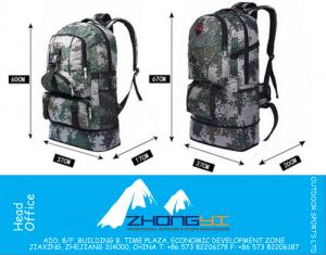 60L grote heren outdoor camping rugzak militaire tactische reistassen