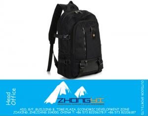 Mannelijke mode casual canvas rugzak middelbare schooltas reistas grote capaciteit rugzak