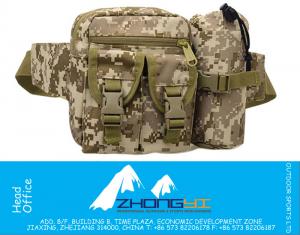 Multifunctionele Nylon Taille Pack Tactische Borst Pack Sporttoerisme Paardrijden Waterkoker Outdoor Adventure Portemonnees Taille Packs