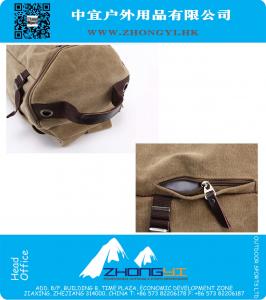 Vintage Große Kapazität Leinwand Reisetaschen Gepäck Sporttasche Männer Military Duffle Taschen Für Männer