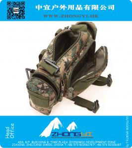 3 P Toile Molle Utilitaire Sport Randonnée Militaire Duffle Tactique Taille Sac Sac À Dos