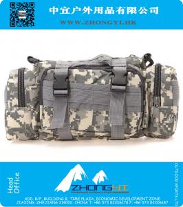 3 P Toile Molle Utilitaire Sport Randonnée Militaire Duffle Tactique Taille Sac Sac À Dos