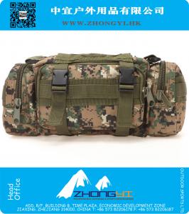 3 P Toile Molle Utilitaire Sport Randonnée Militaire Duffle Tactique Taille Sac Sac À Dos