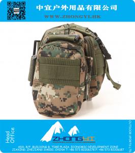 3 P Toile Molle Utilitaire Sport Randonnée Militaire Duffle Tactique Taille Sac Sac À Dos