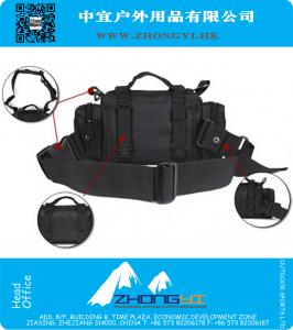 3 P Toile Molle Utilitaire Sport Randonnée Militaire Duffle Tactique Taille Sac Sac À Dos